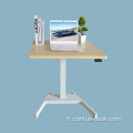 Home Office hauteur Table d'ordinateur réglable ordinateur portable portable debout debout de bureau de levage stable moderne minimaliste